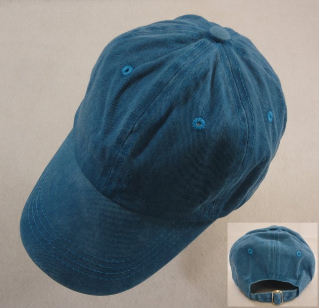 Washed Cotton Ball CAP [TEAL]